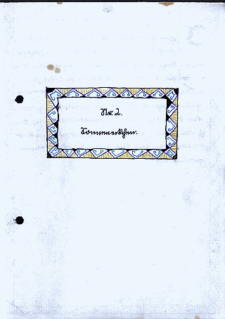 Vatis Schulaufsatz Nr. 02 von 1930