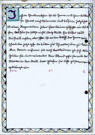 Vatis Schulaufsatz Nr. 02 von 1930
