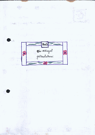 Vatis Schulaufsatz Nr. 03 von 1930