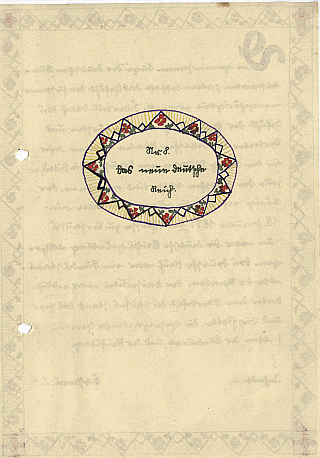 Vatis Schulaufsatz Nr. 08 von 1930