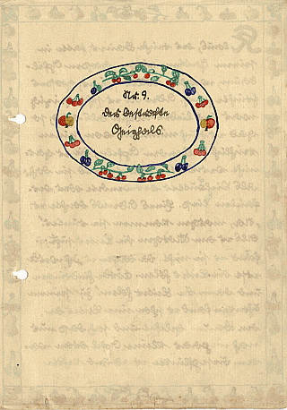 Vatis Schulaufsatz Nr. 09 von 1931