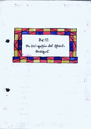 Vatis Schulaufsatz Nr. 10 von 1931