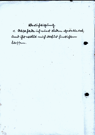 Vatis Schulaufsatz Nr. 13 von 1931