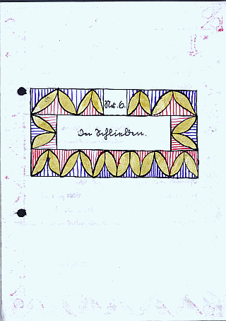 Vatis Schulaufsatz Nr. 06 von 1932