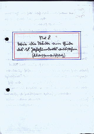 Vatis Schulaufsatz Nr. 08 von 1932