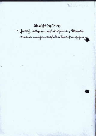 Vatis Schulaufsatz Nr. 08 von 1932